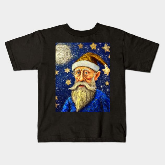 STARRY SINTERKLAAS 00 Kids T-Shirt by BarrySullivan